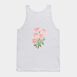 pink rose watercolor 2021 Tank Top